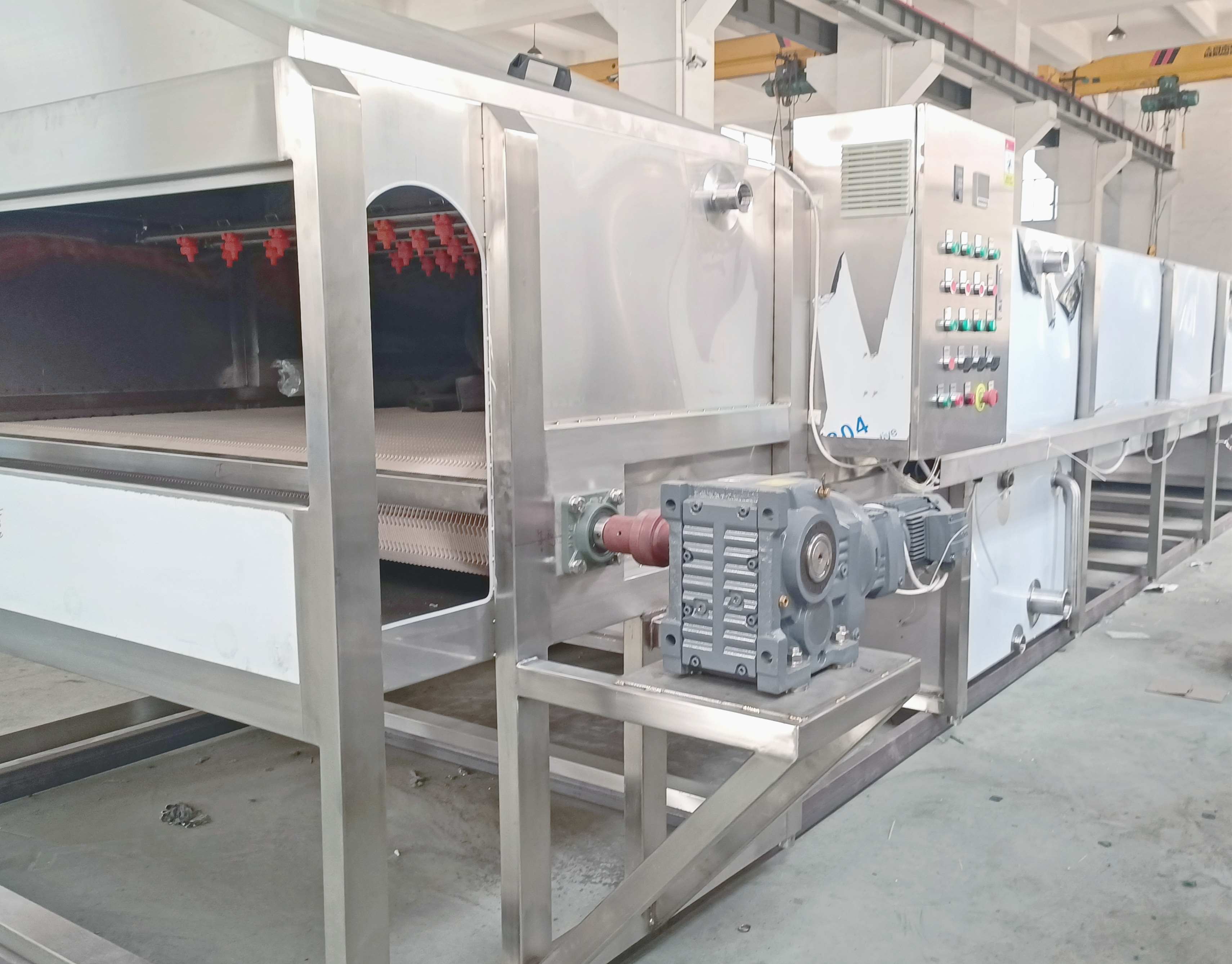 Туннельный пастерилизатор и холодильник