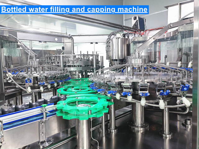 Процесс производства бутылочной воды линии линии под ключ